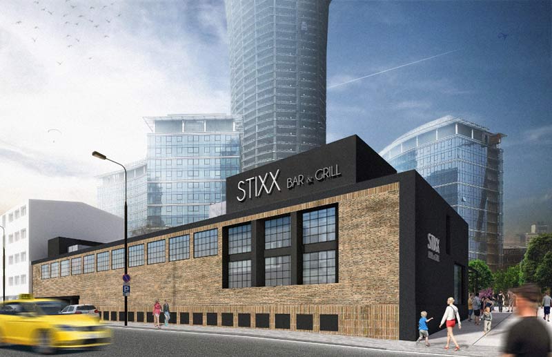 Stixx Bar & Grill – pierwsza restauracja przy placu Europejskim